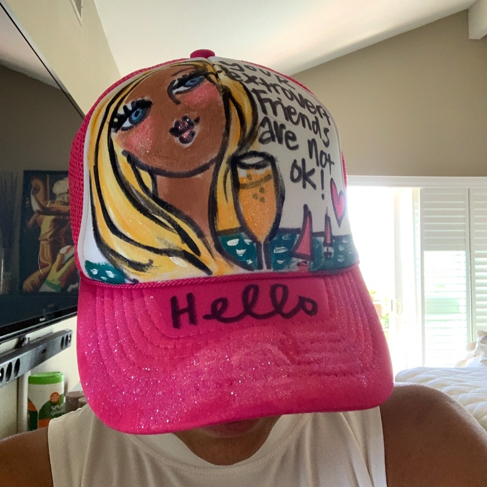 Hot Pink baseball hat